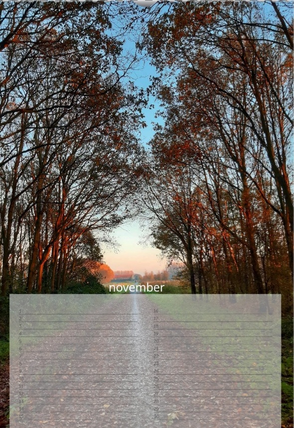 kalender "Natuur"