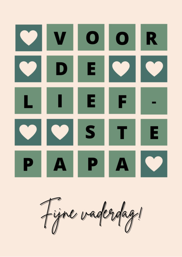 Liefste papa